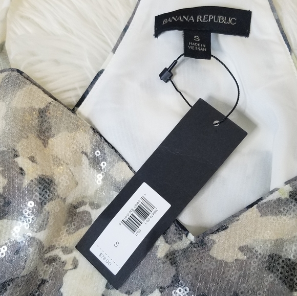 Banana Republic Camo Sequin Tank Top - Picture 4 of 5